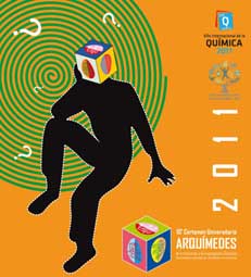 Díptic del certamen 'Arquímedes'